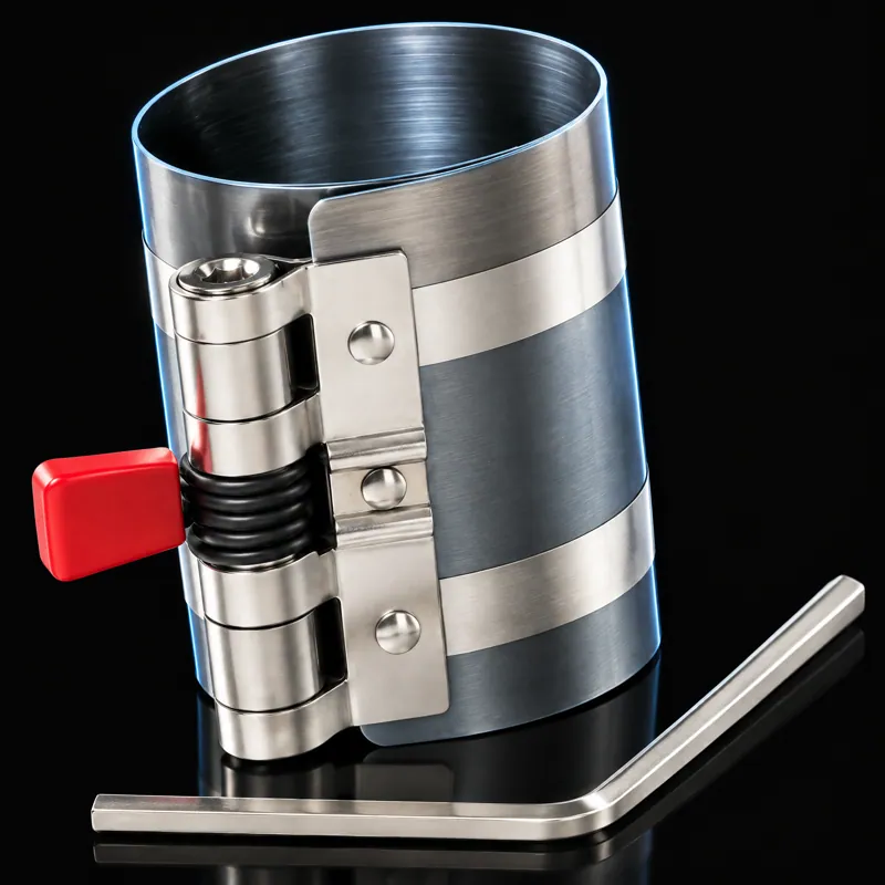 Piston seal compressor