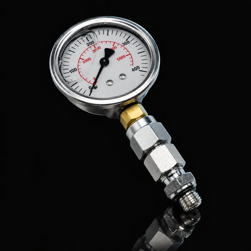 Hyd. Pressure Gauge, 0-400 Bar, 05045497