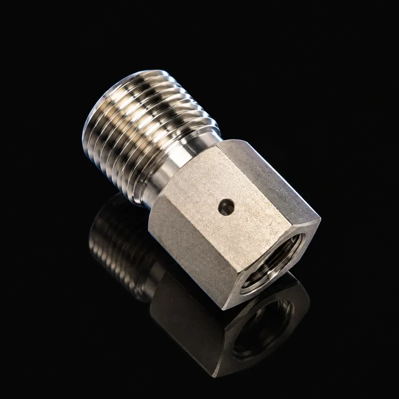 Adapter body, Short stop filter, 1/4" . 1/4"